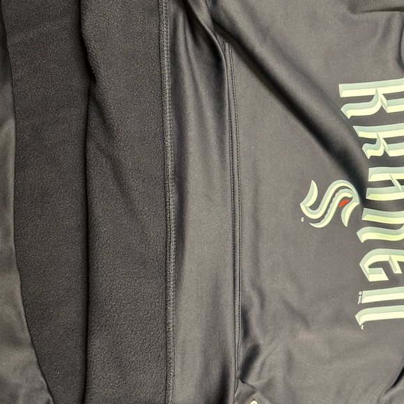 Seattle Kraken Sweatshirt - Men’s XL/2XL - Navy Blue Pullover Hoodie - Champion - Picture 6 of 6